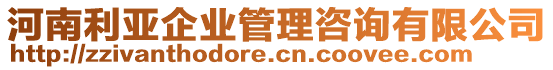 河南利亞企業(yè)管理咨詢有限公司