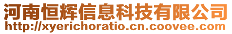 河南恒輝信息科技有限公司