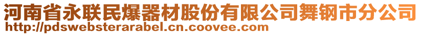 河南省永联民爆器材股份有限公司舞钢市分公司