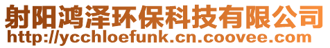 射陽鴻澤環保科技有限公司
