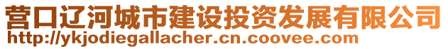 營口遼河城市建設(shè)投資發(fā)展有限公司