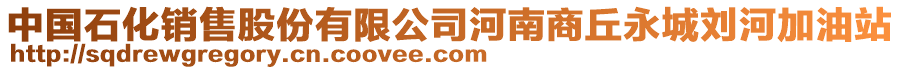 中國(guó)石化銷售股份有限公司河南商丘永城劉河加油站