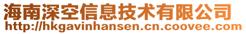 海南深空信息技術(shù)有限公司