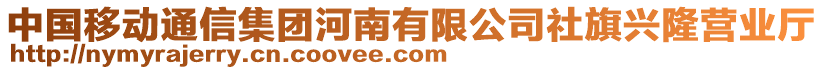 中國(guó)移動(dòng)通信集團(tuán)河南有限公司社旗興隆營(yíng)業(yè)廳