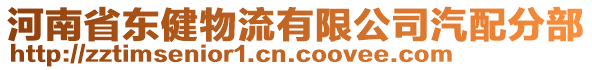 河南省东健物流有限公司汽配分部