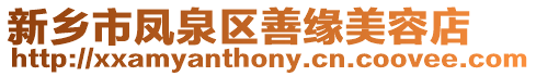 新鄉(xiāng)市鳳泉區(qū)善緣美容店