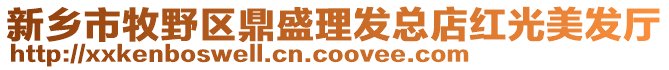 新鄉(xiāng)市牧野區(qū)鼎盛理發(fā)總店紅光美發(fā)廳