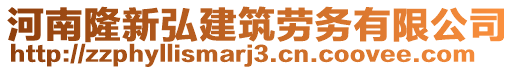 河南隆新弘建筑勞務(wù)有限公司