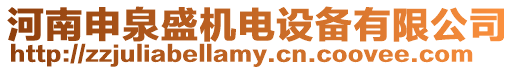 河南申泉盛機(jī)電設(shè)備有限公司