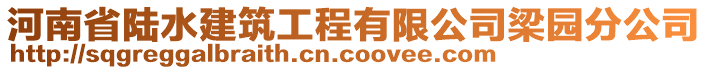 河南省陸水建筑工程有限公司梁園分公司