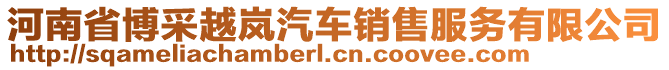 河南省博采越嵐汽車銷售服務(wù)有限公司