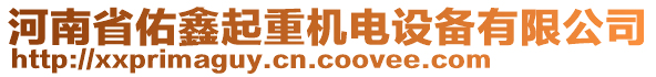 河南省佑鑫起重機電設備有限公司