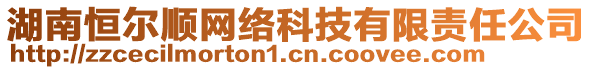 湖南恒尔顺网络科技有限责任公司