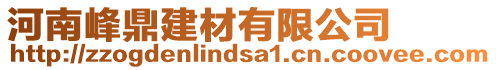 河南峰鼎建材有限公司