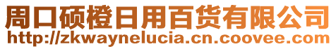 周口碩橙日用百貨有限公司