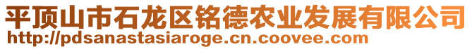 平頂山市石龍區(qū)銘德農業(yè)發(fā)展有限公司