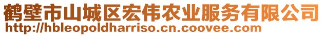 鶴壁市山城區(qū)宏偉農(nóng)業(yè)服務(wù)有限公司