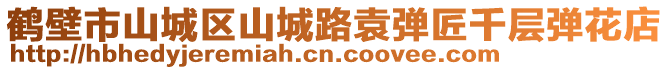 鶴壁市山城區(qū)山城路袁彈匠千層彈花店