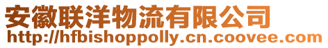 安徽聯(lián)洋物流有限公司