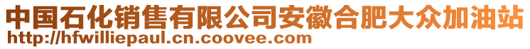 中國石化銷售有限公司安徽合肥大眾加油站