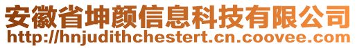 安徽省坤顏信息科技有限公司