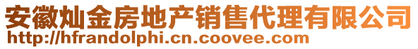 安徽燦金房地產(chǎn)銷售代理有限公司