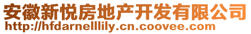 安徽新悦房地产开发有限公司