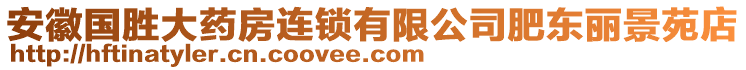 安徽國勝大藥房連鎖有限公司肥東麗景苑店