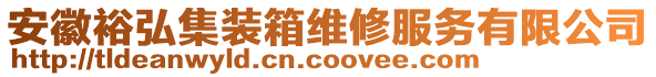 安徽裕弘集裝箱維修服務有限公司