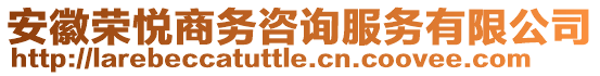 安徽榮悅商務(wù)咨詢服務(wù)有限公司