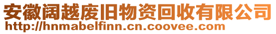 安徽闊越廢舊物資回收有限公司