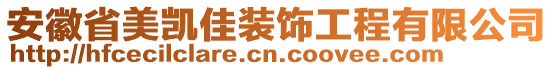 安徽省美凱佳裝飾工程有限公司