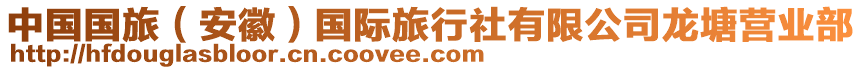 中國(guó)國(guó)旅（安徽）國(guó)際旅行社有限公司龍?zhí)翣I(yíng)業(yè)部