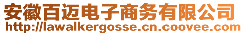 安徽百邁電子商務(wù)有限公司