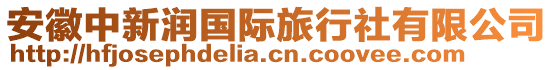 安徽中新潤(rùn)國(guó)際旅行社有限公司