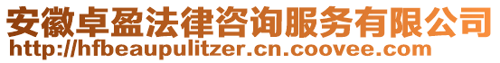 安徽卓盈法律咨詢服務(wù)有限公司