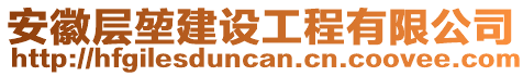 安徽層堃建設(shè)工程有限公司