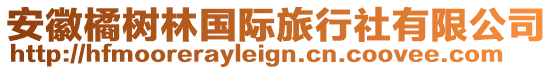 安徽橘樹林國(guó)際旅行社有限公司