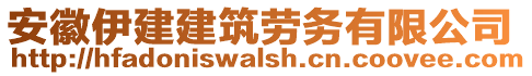 安徽伊建建筑勞務有限公司