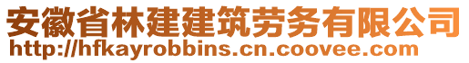 安徽省林建建筑勞務(wù)有限公司