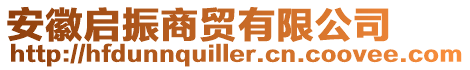 安徽啟振商貿有限公司