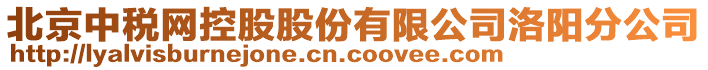 北京中稅網控股股份有限公司洛陽分公司