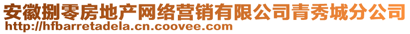 安徽捌零房地產(chǎn)網(wǎng)絡(luò)營銷有限公司青秀城分公司