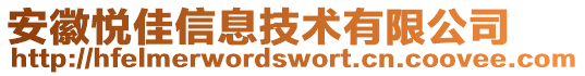 安徽悅佳信息技術(shù)有限公司