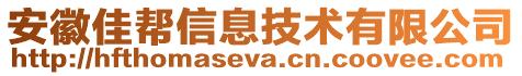 安徽佳幫信息技術(shù)有限公司