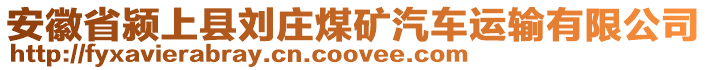 安徽省潁上縣劉莊煤礦汽車運輸有限公司