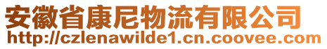 安徽省康尼物流有限公司