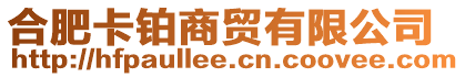 合肥卡鉑商貿(mào)有限公司