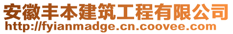 安徽豐本建筑工程有限公司