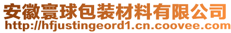 安徽寰球包裝材料有限公司